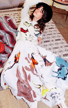 Dior shot by Sarah Bahbah for Vogue Mexico